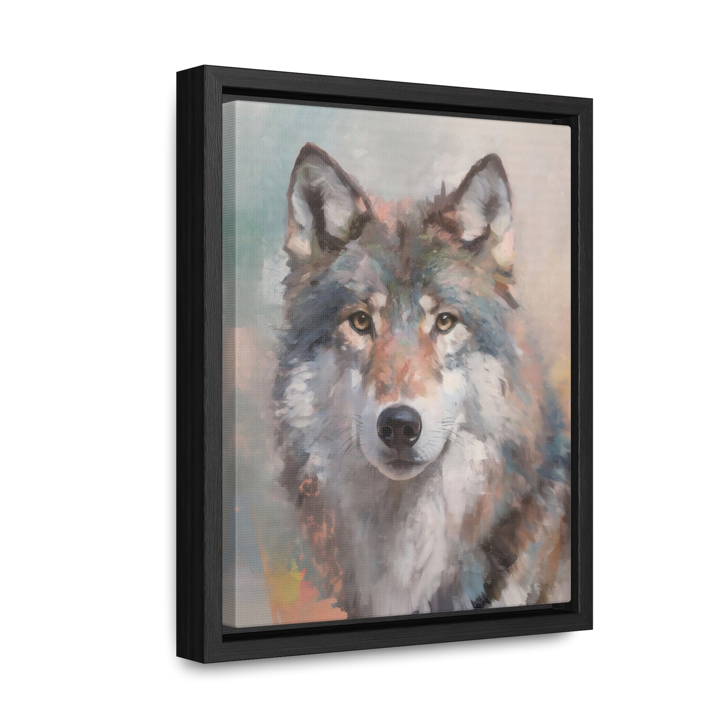 "Mystic Gaze" Framed Canvas