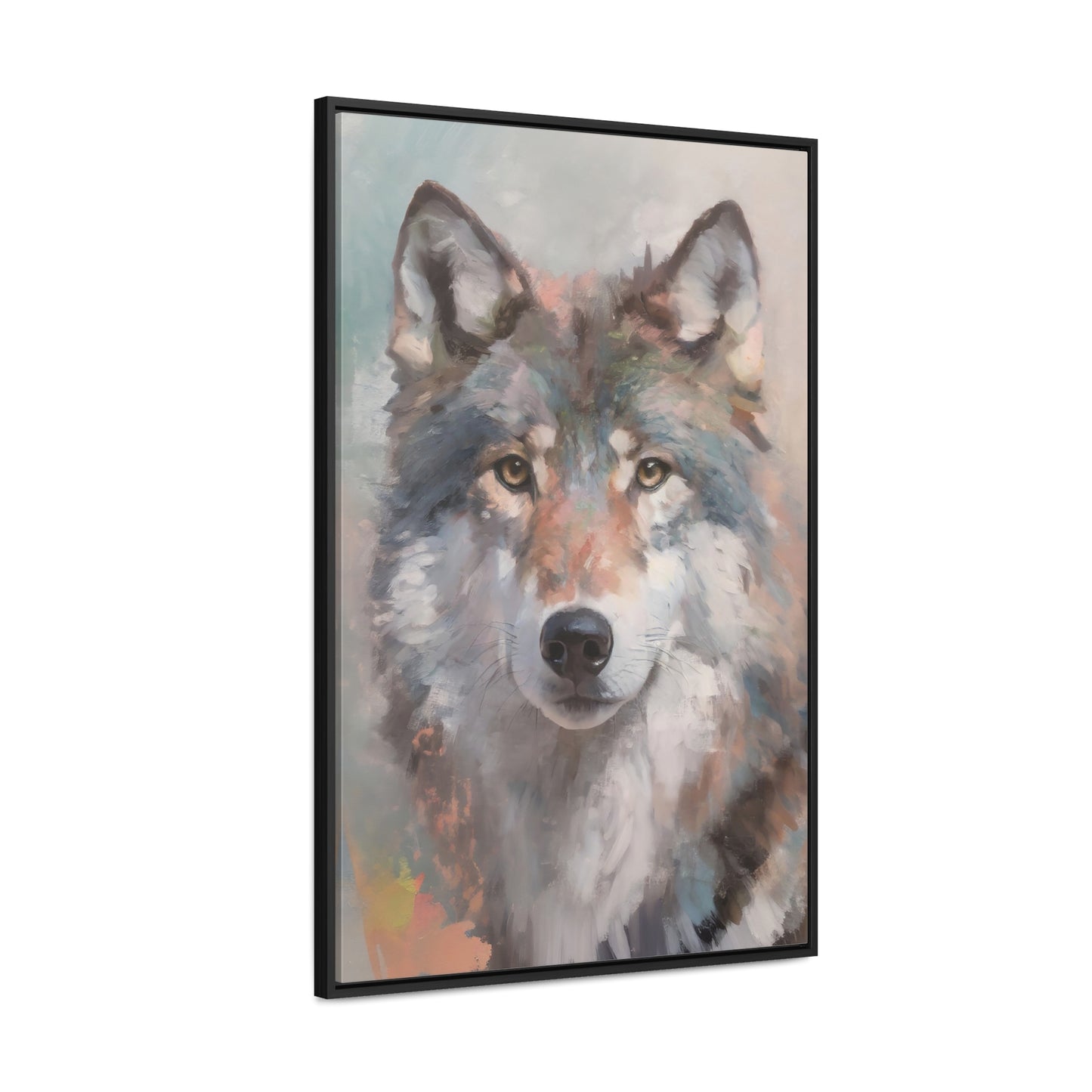 "Mystic Gaze" Framed Canvas