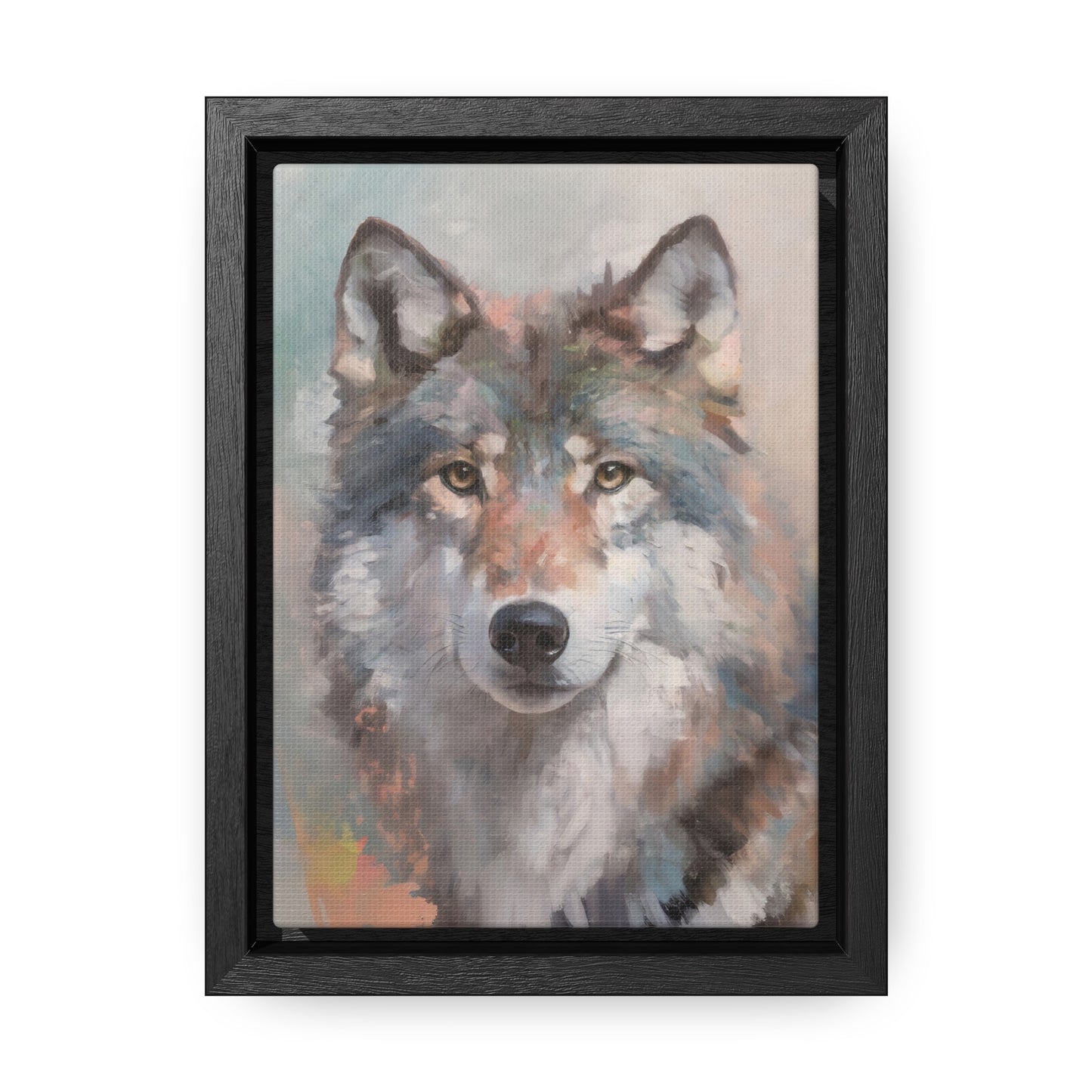 "Mystic Gaze" Framed Canvas