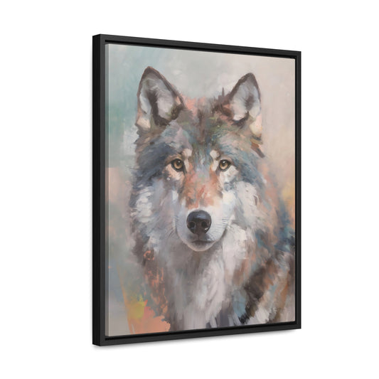 "Mystic Gaze" Framed Canvas