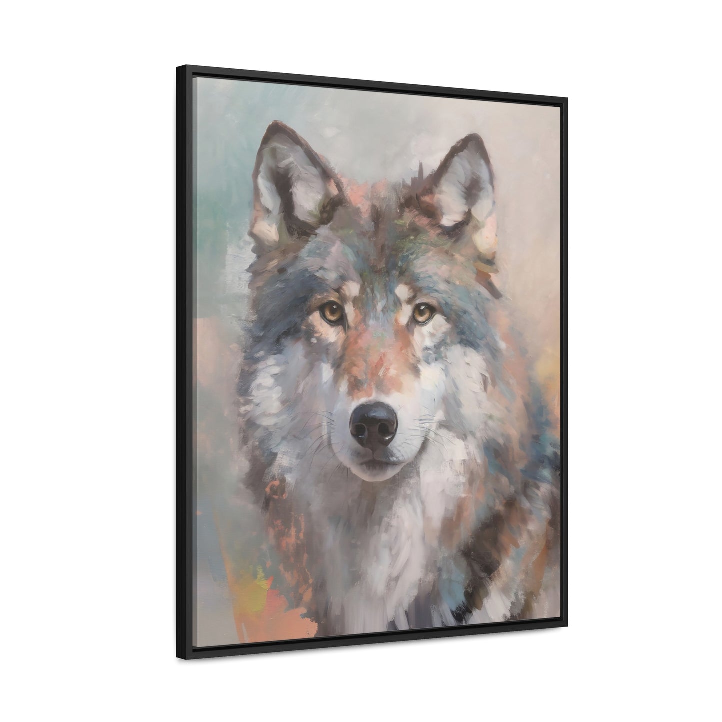 "Mystic Gaze" Framed Canvas