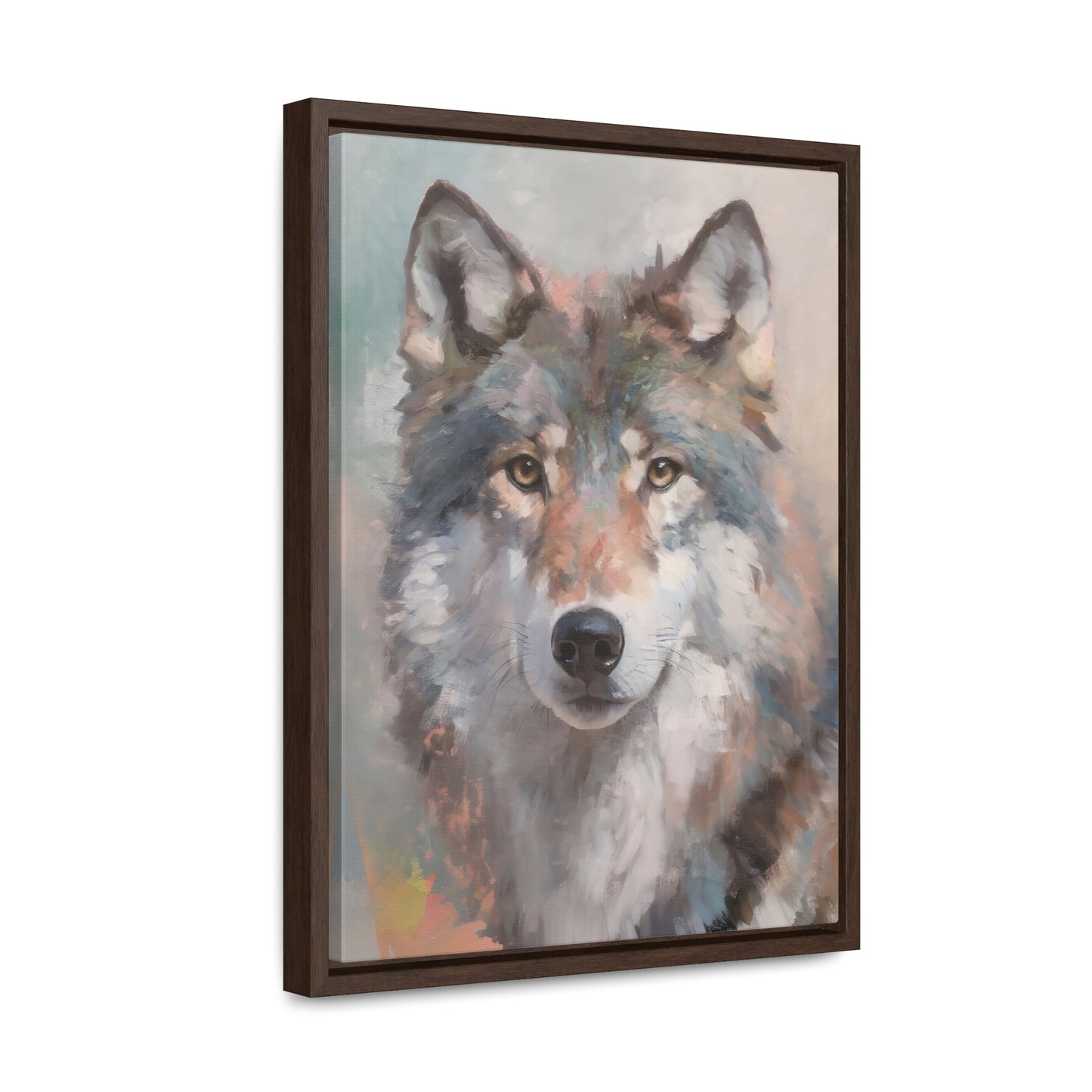 "Mystic Gaze" Framed Canvas