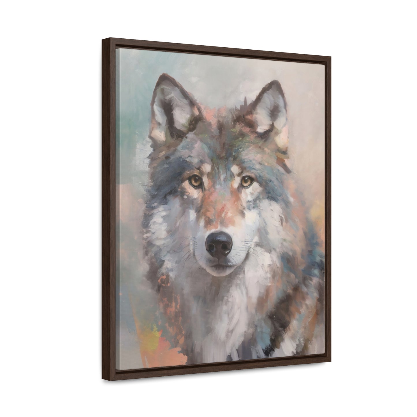 "Mystic Gaze" Framed Canvas