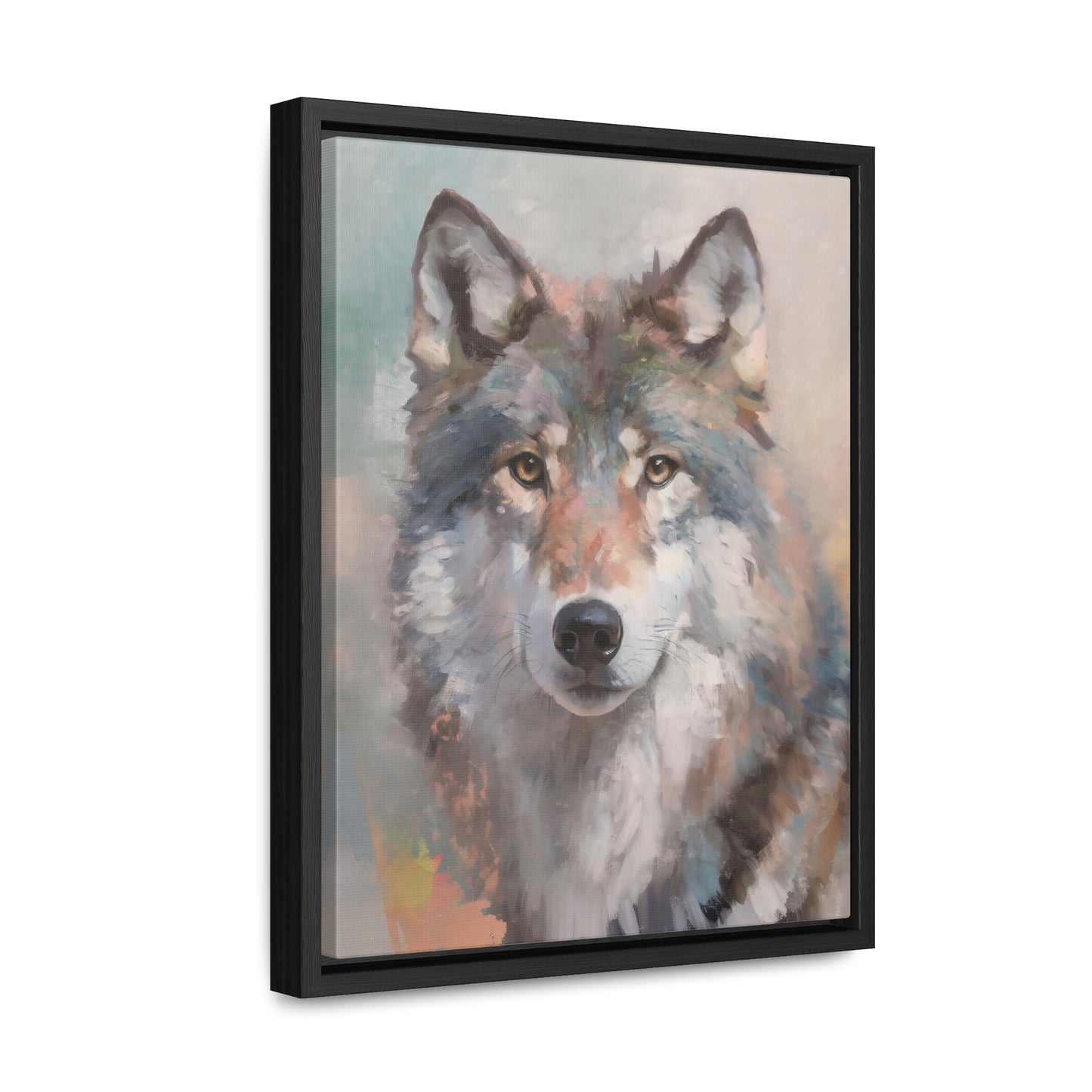 "Mystic Gaze" Framed Canvas