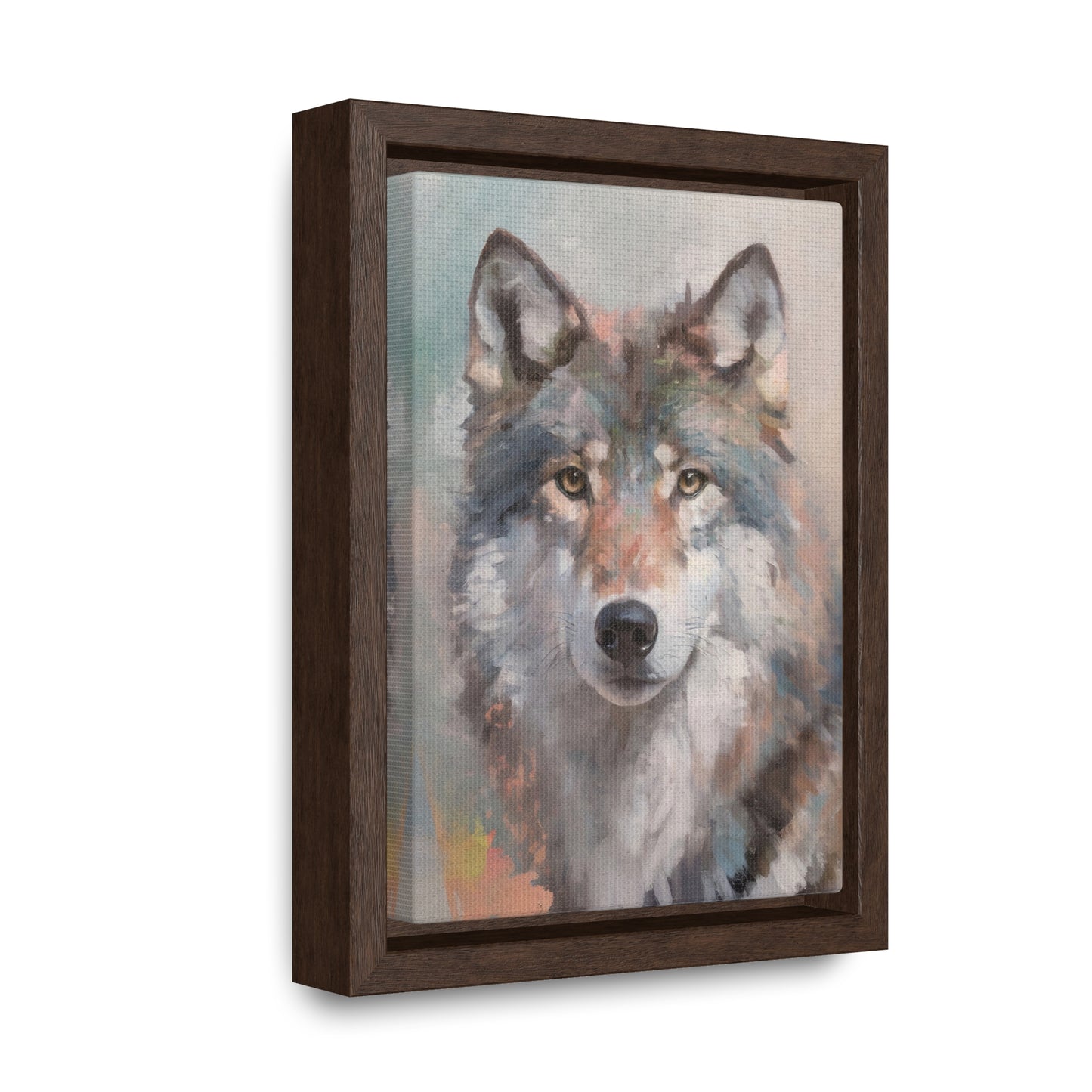 "Mystic Gaze" Framed Canvas