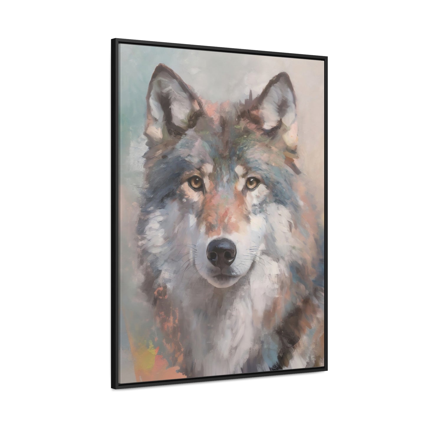 "Mystic Gaze" Framed Canvas