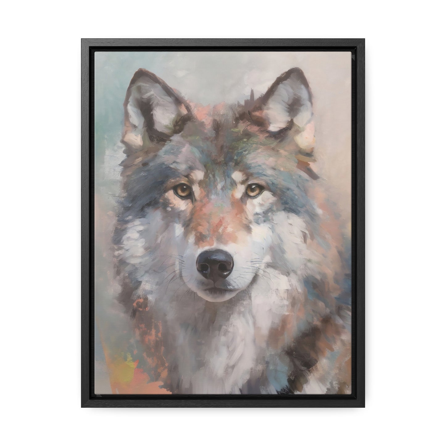 "Mystic Gaze" Framed Canvas