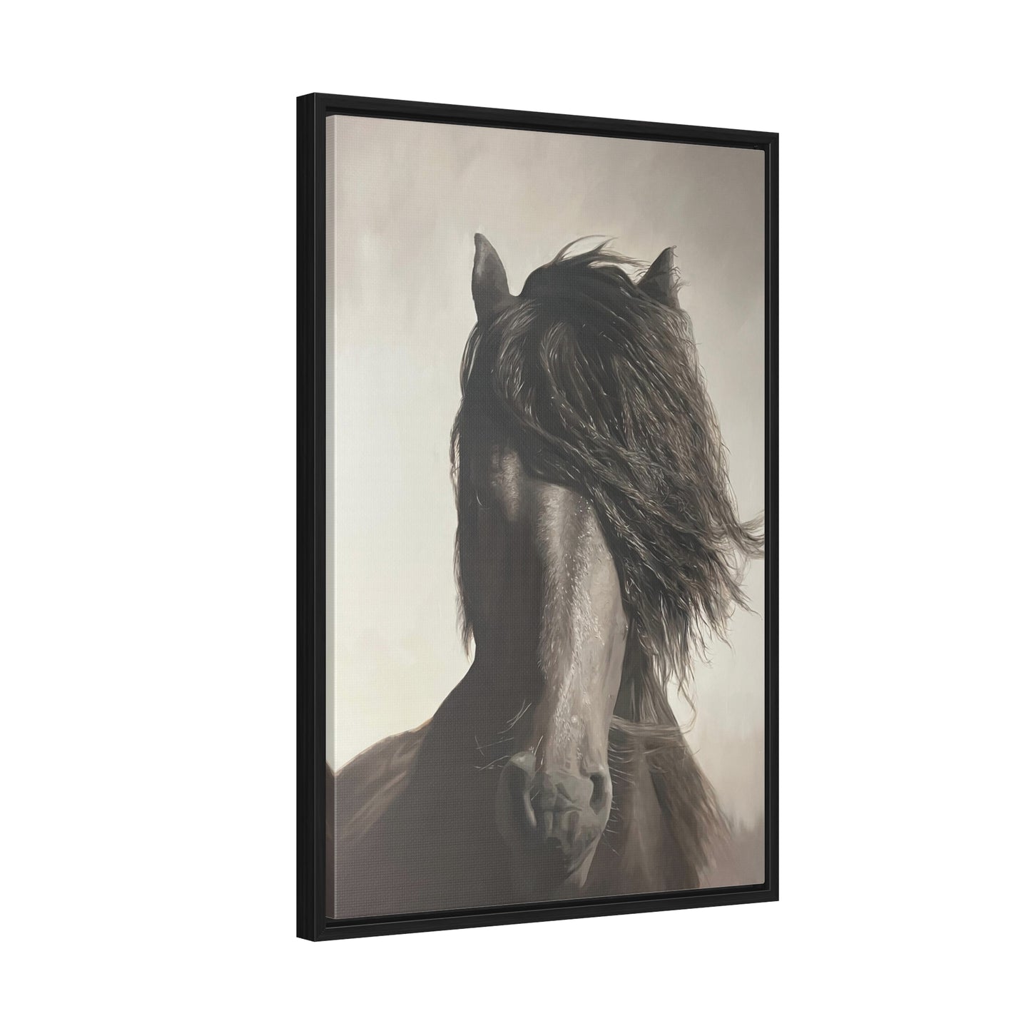 "Wild & Free" Framed Canvas