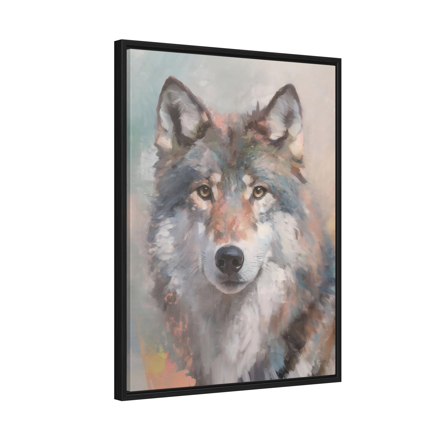 "Mystic Gaze" Framed Canvas