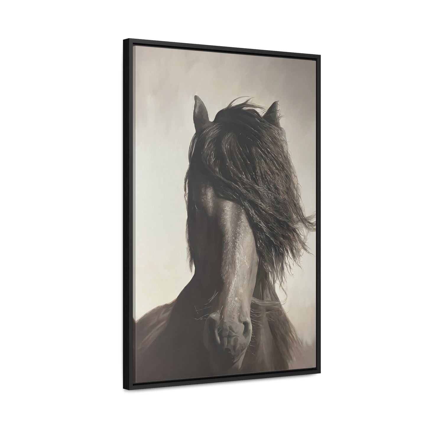 "Wild & Free" Framed Canvas