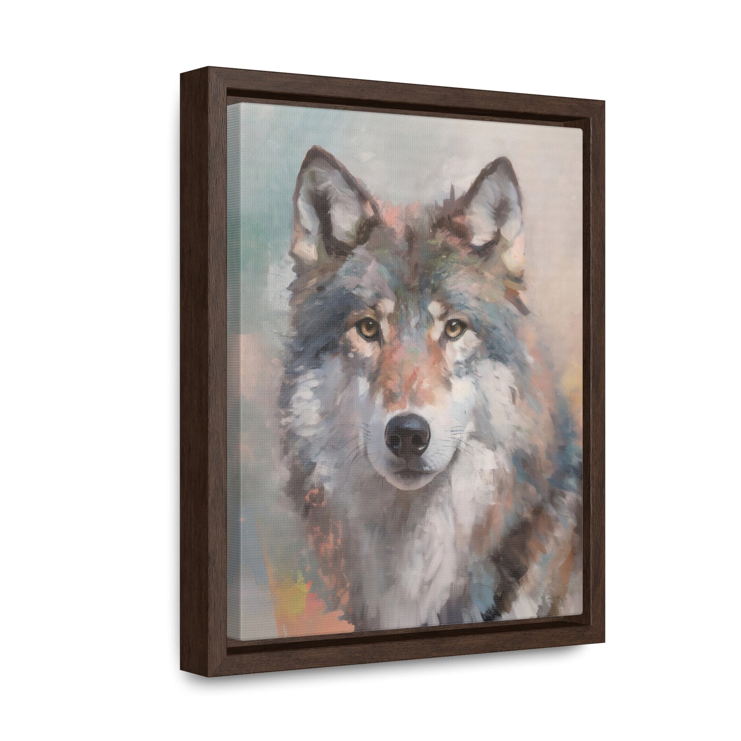 "Mystic Gaze" Framed Canvas