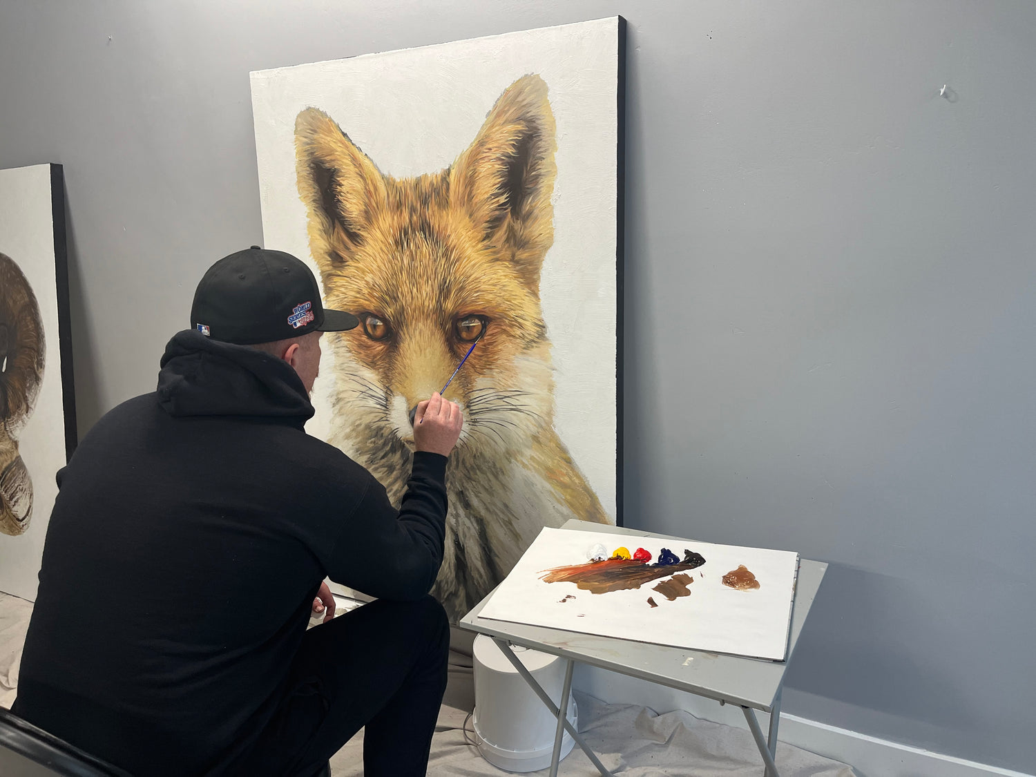 Painting Fox