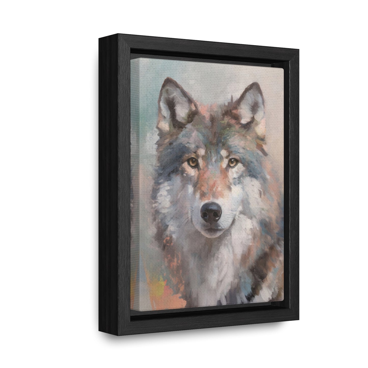 "Mystic Gaze" Framed Canvas