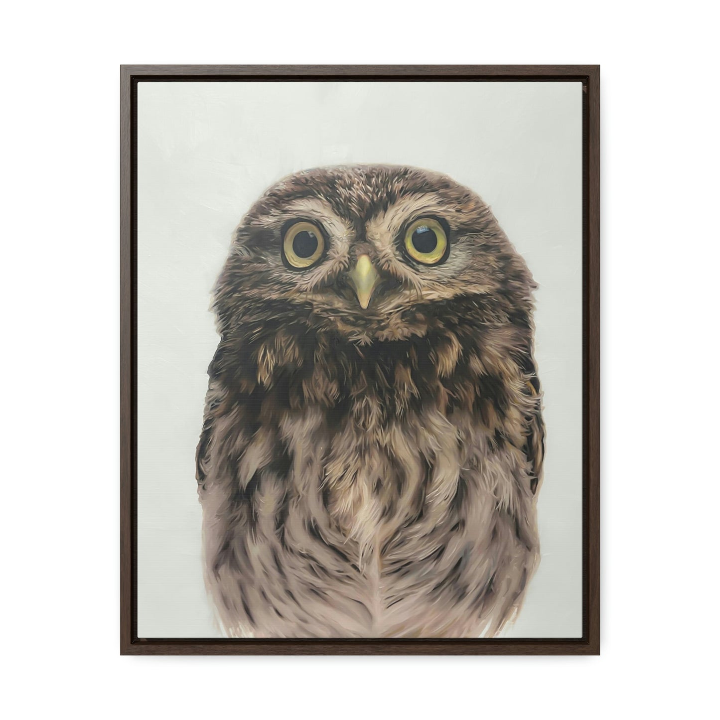 "Eyes of Wisdom" Framed Canvas