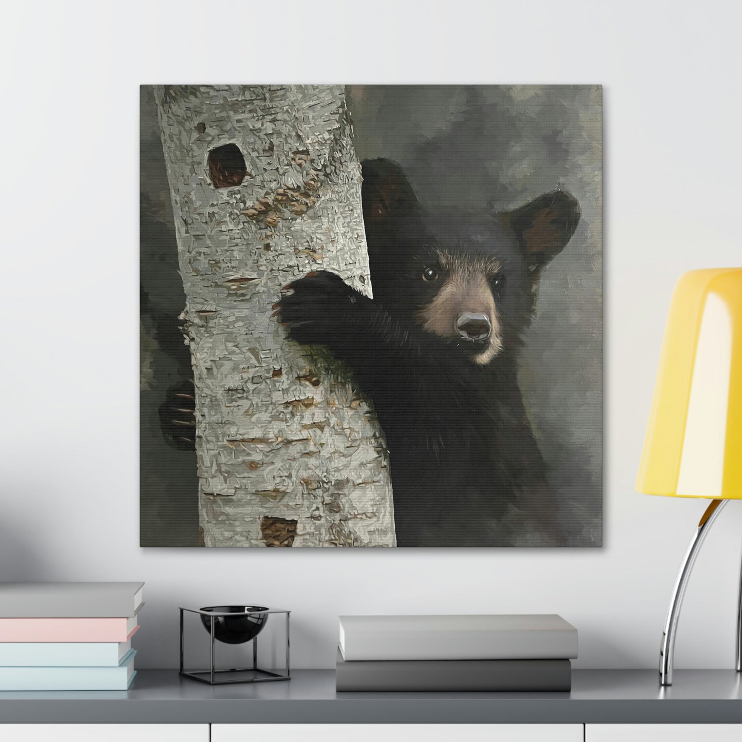 "Bear Hug" Stretched Canvas