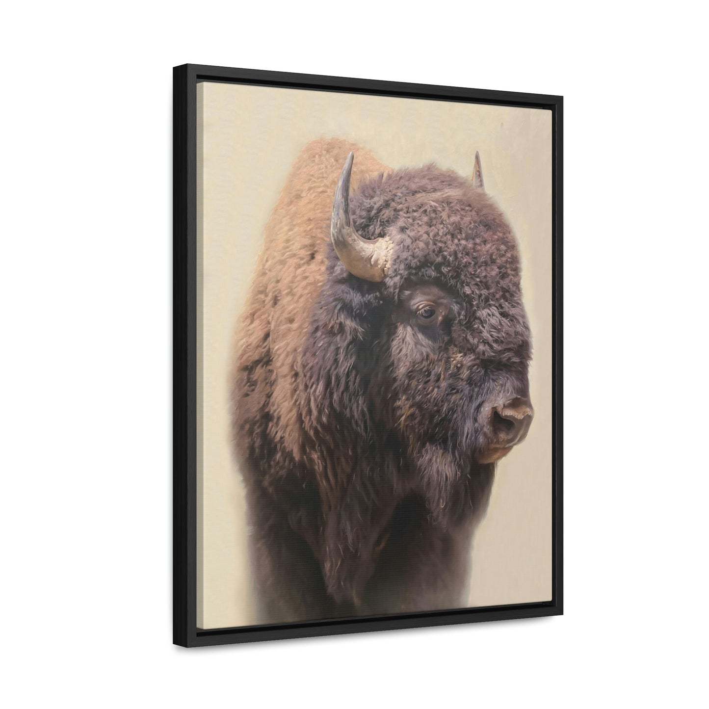 "The Roaming Beast" Framed Canvas