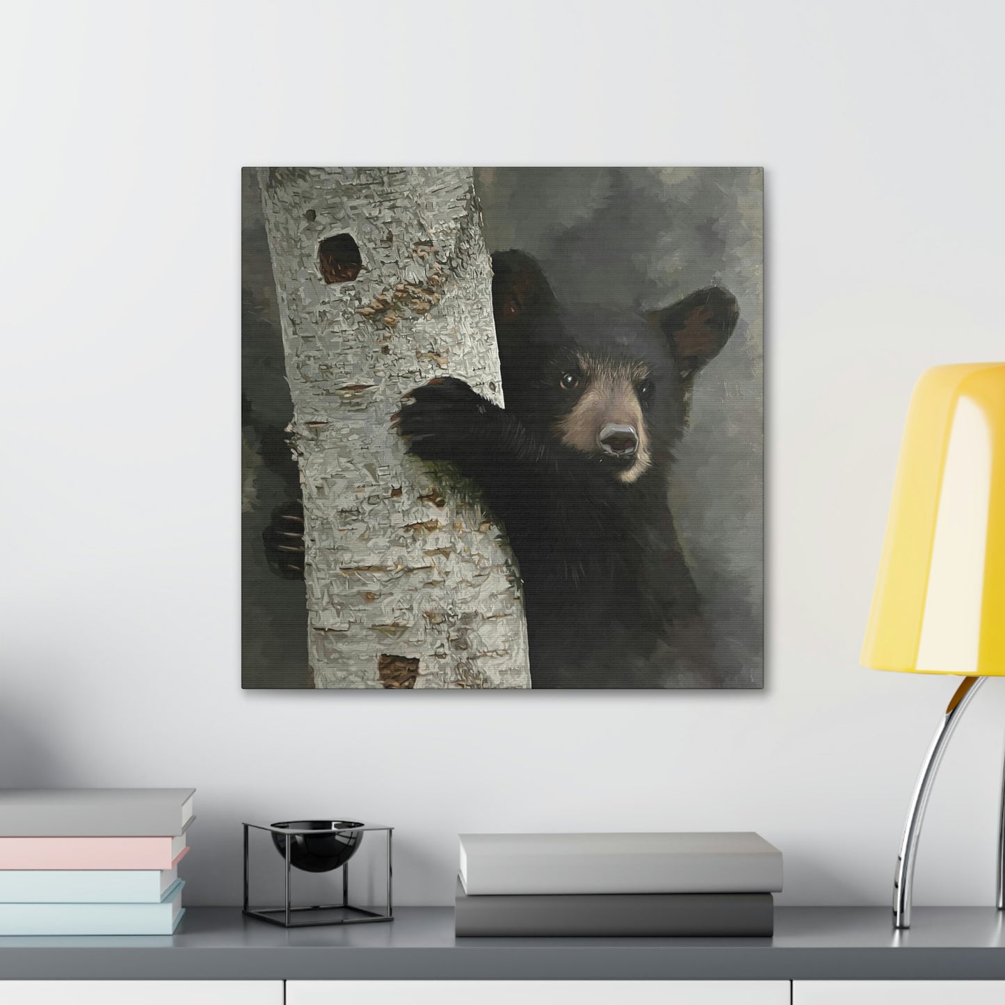 "Bear Hug" Stretched Canvas