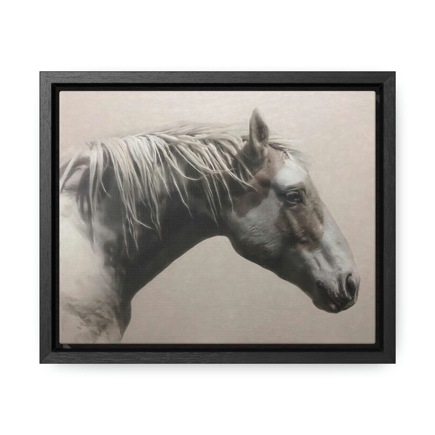 "Graceful Beauty" Framed Canvas