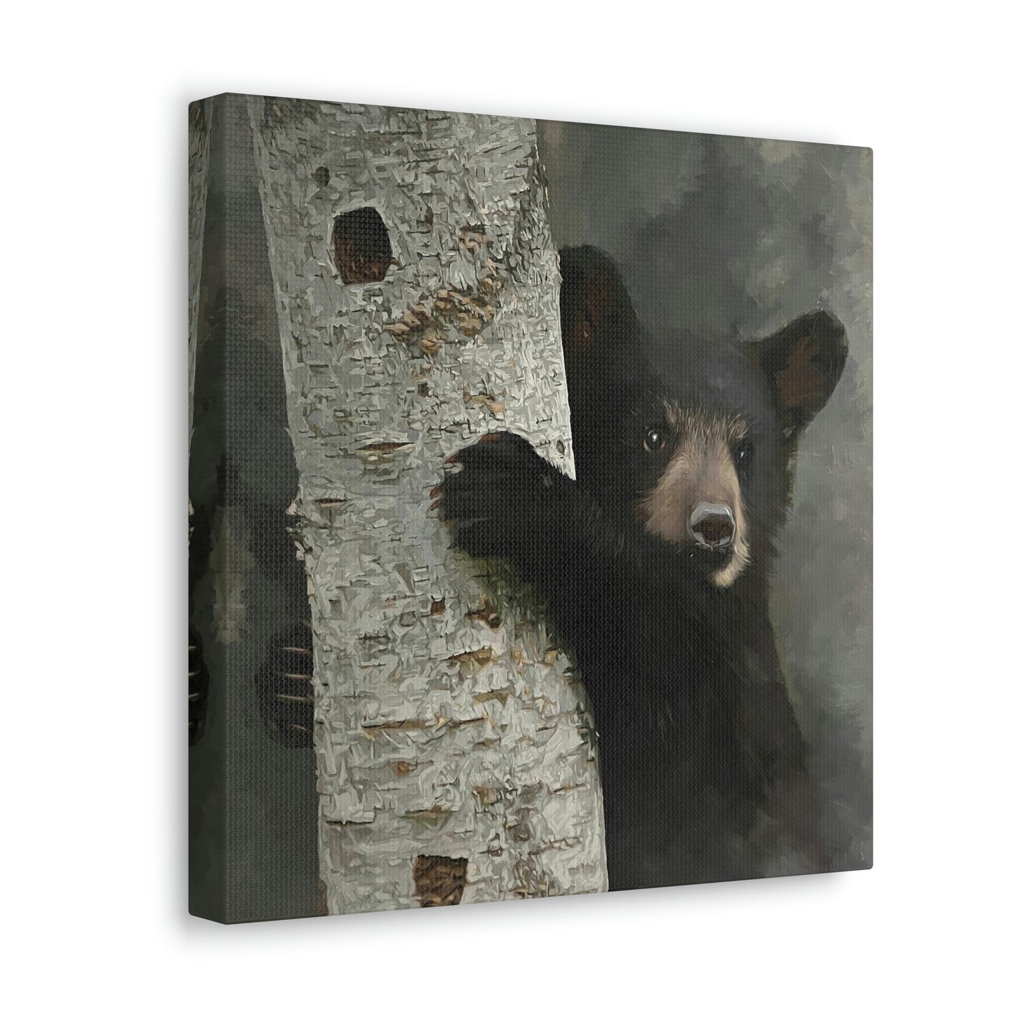 "Bear Hug" Stretched Canvas