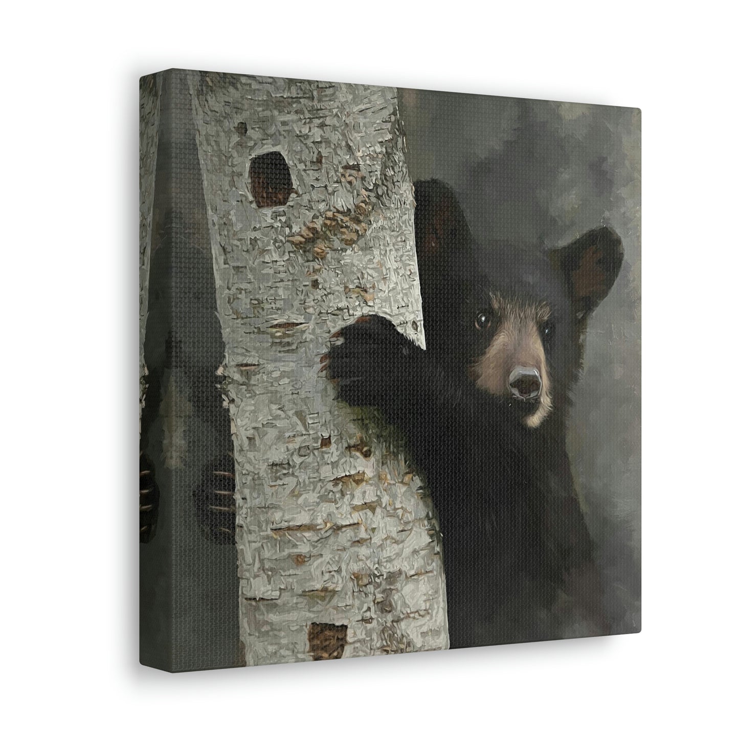 "Bear Hug" Stretched Canvas