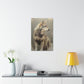 "The Silent Watcher" Stretched Canvas