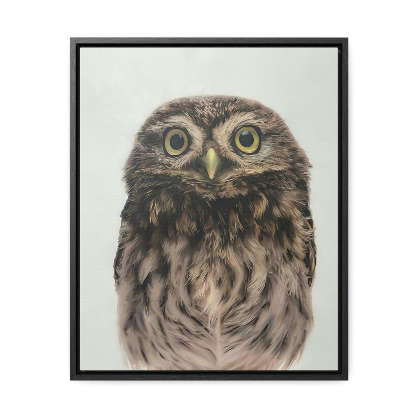 "Eyes of Wisdom" Framed Canvas