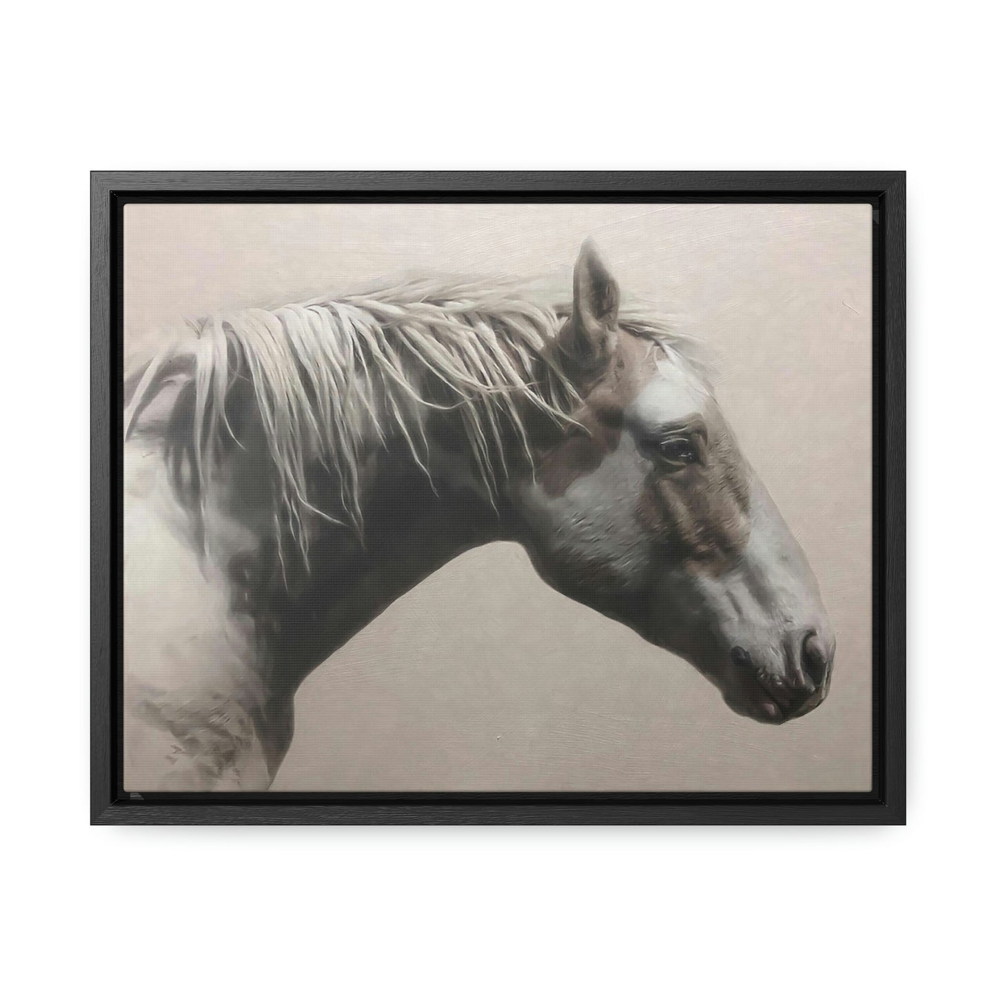 "Graceful Beauty" Framed Canvas