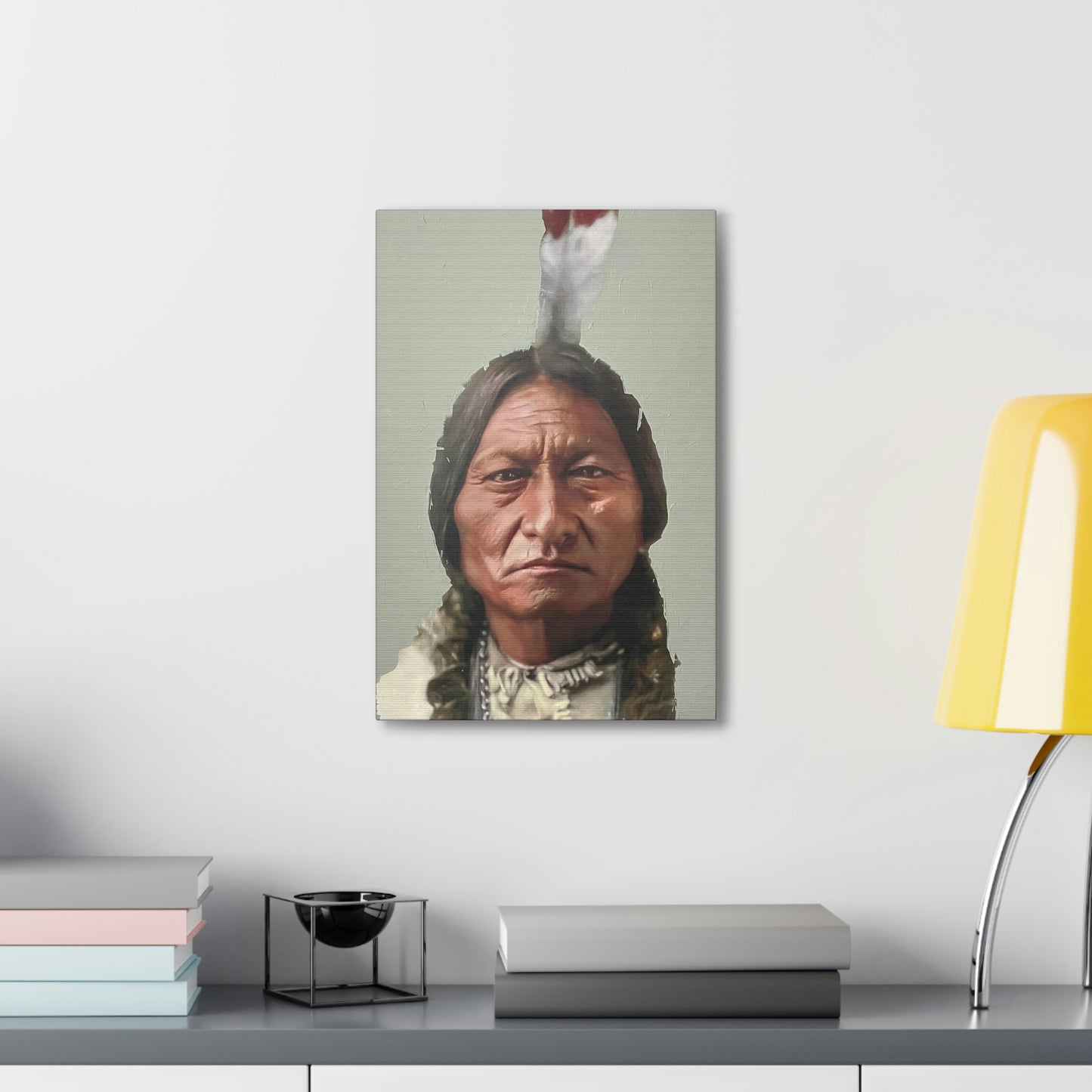 "Sitting Bull" Stretched Canvas