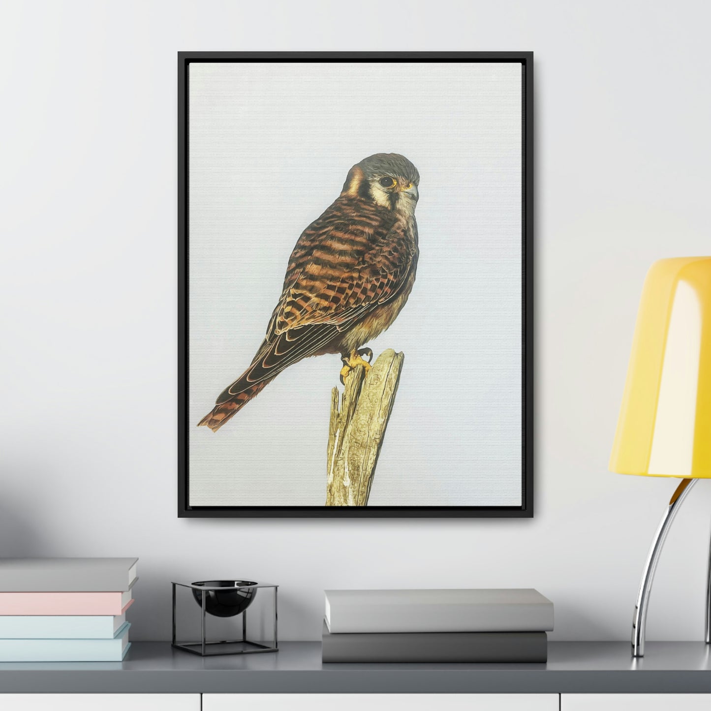 "Kestrel" Framed Canvas