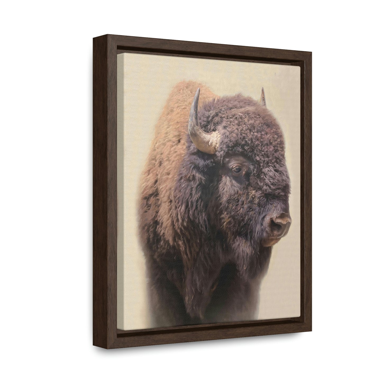 "The Roaming Beast" Framed Canvas