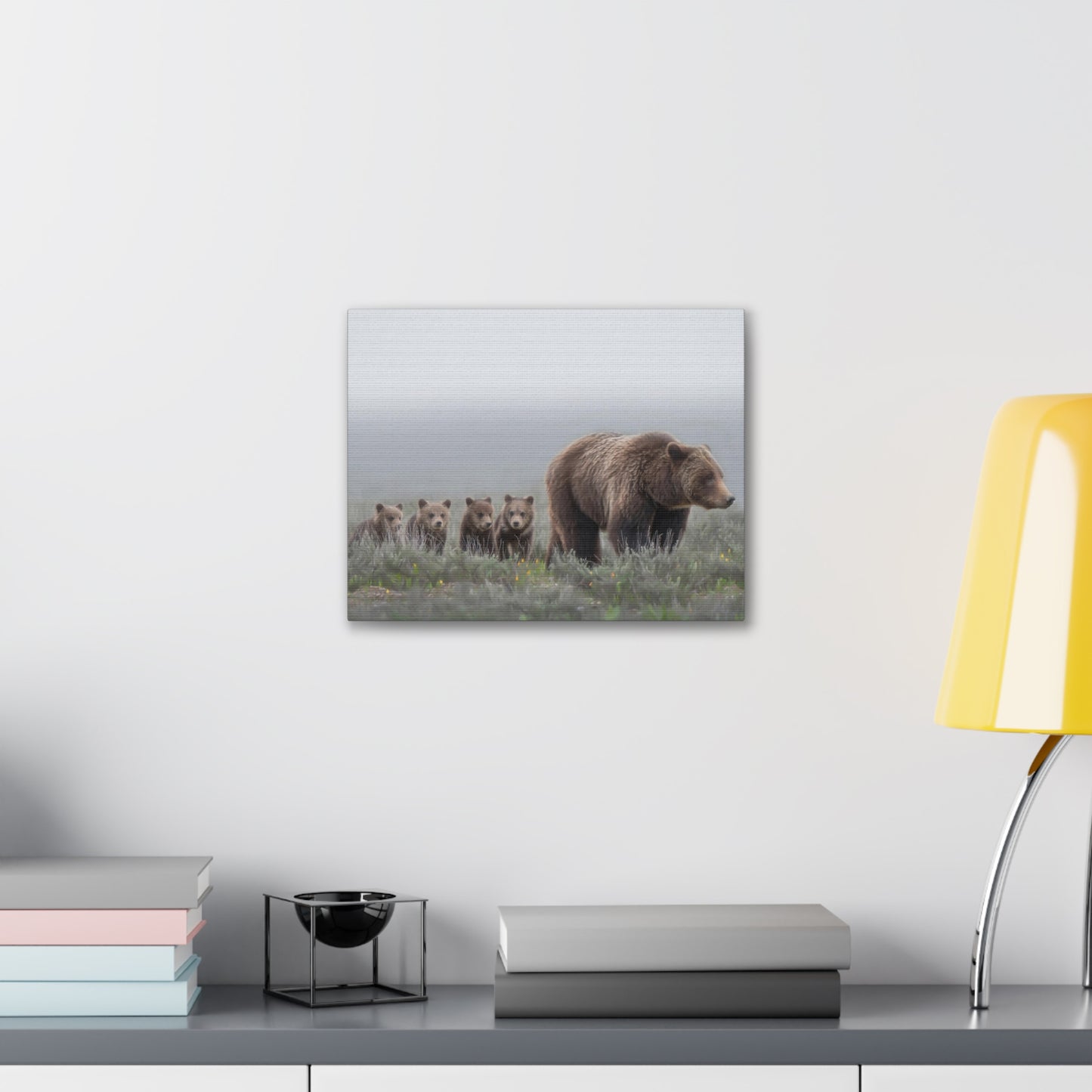 "Grizzly 399" Stretched Canvas