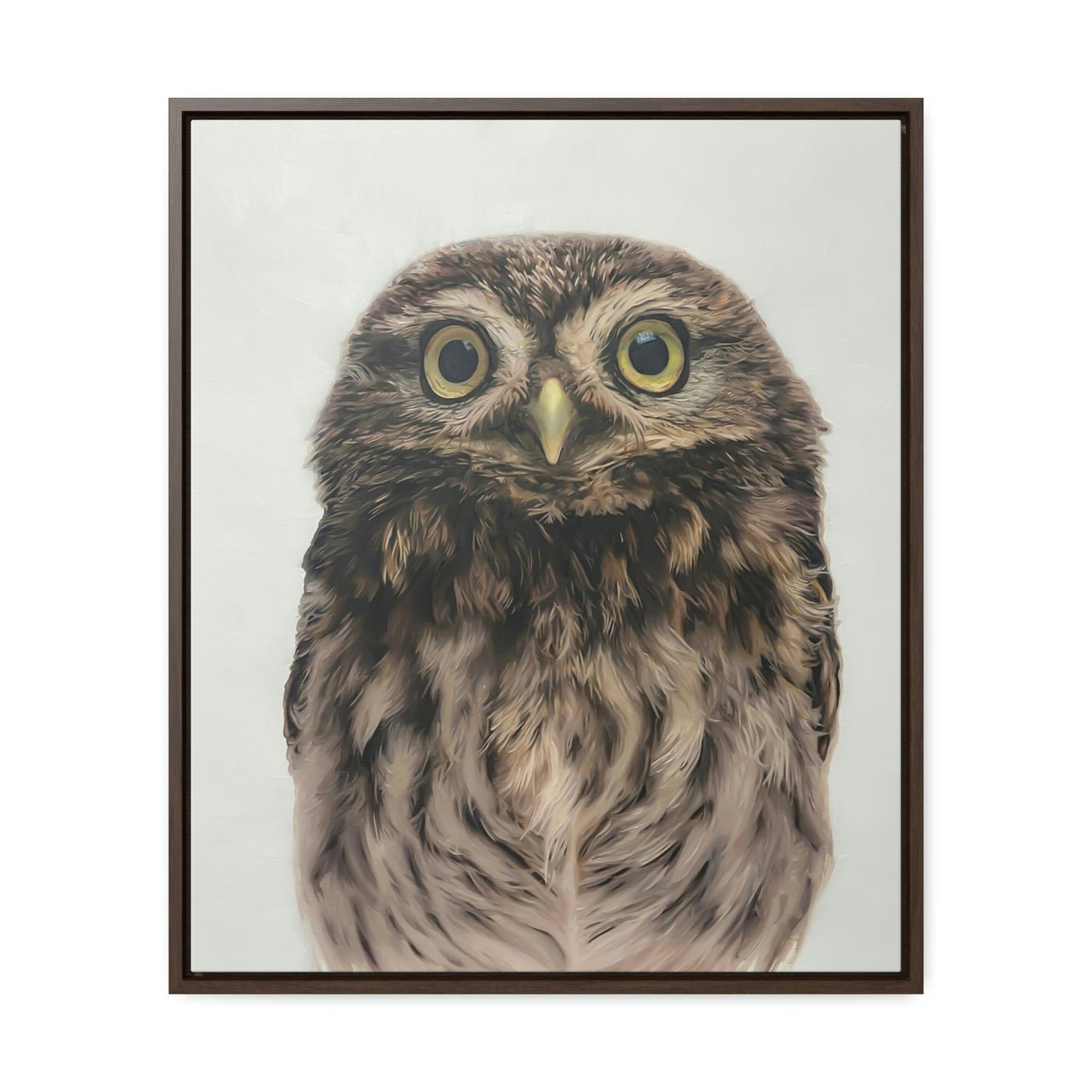 "Eyes of Wisdom" Framed Canvas