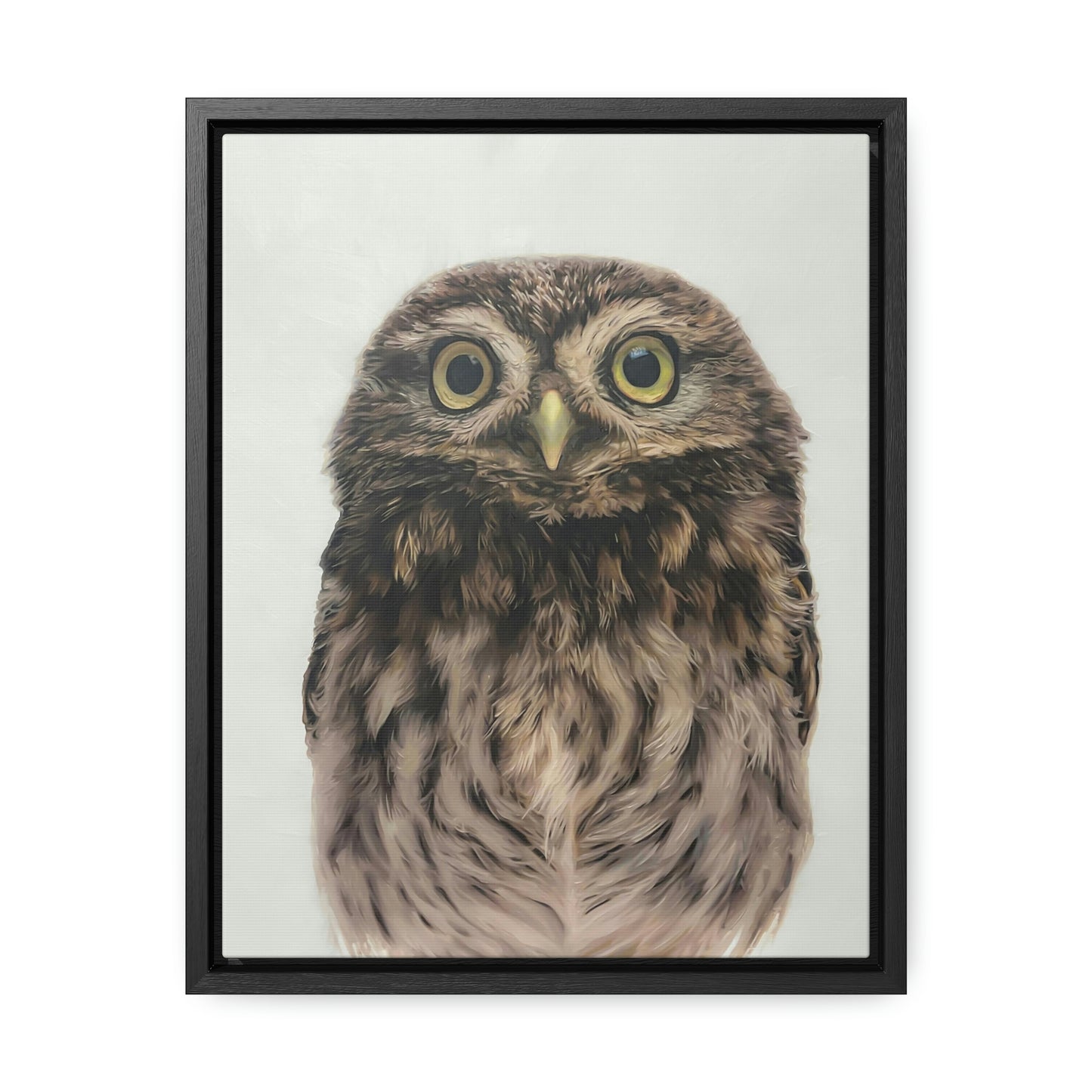 "Eyes of Wisdom" Framed Canvas