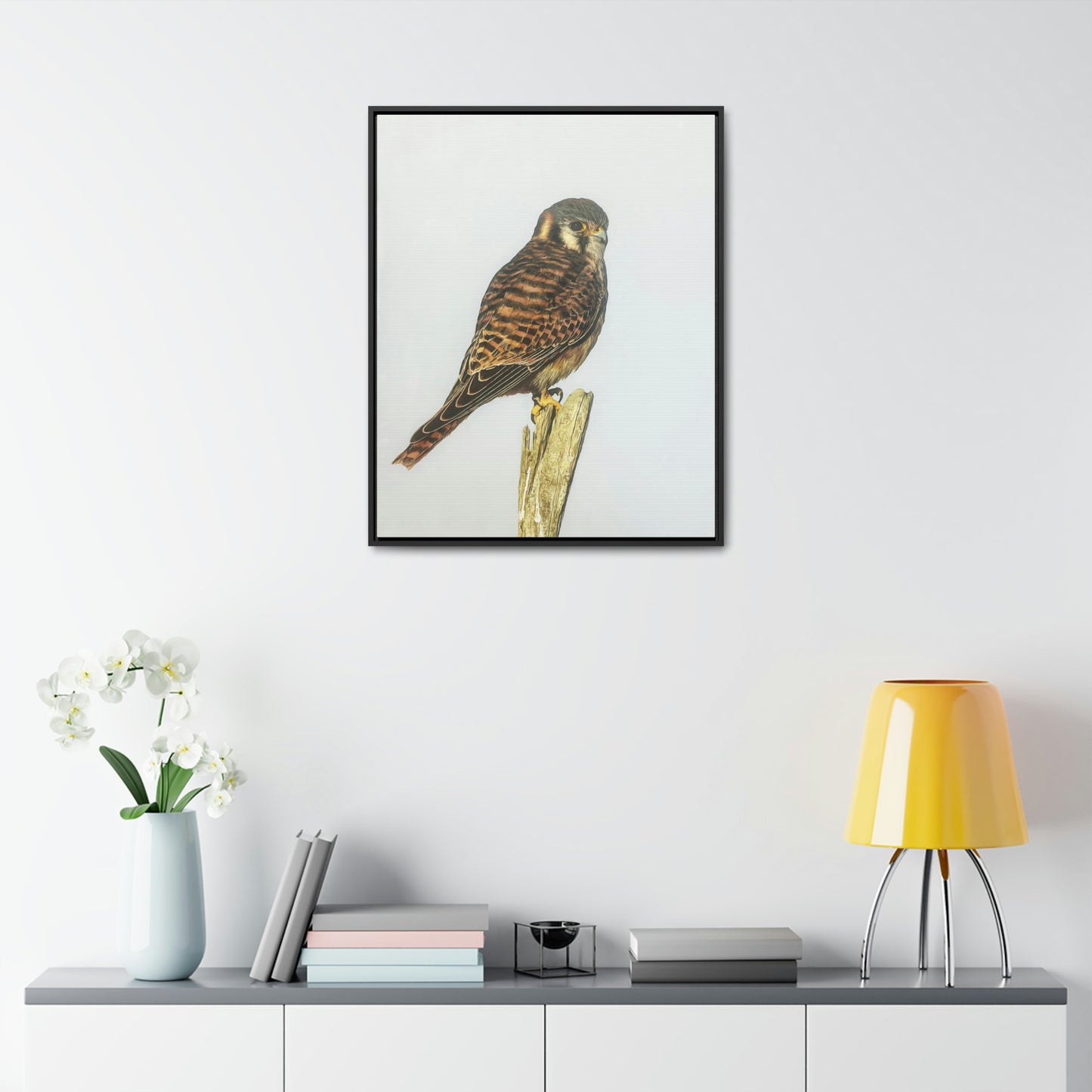 "Kestrel" Framed Canvas