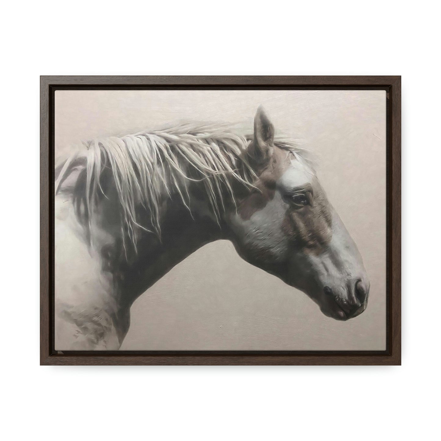 "Graceful Beauty" Framed Canvas