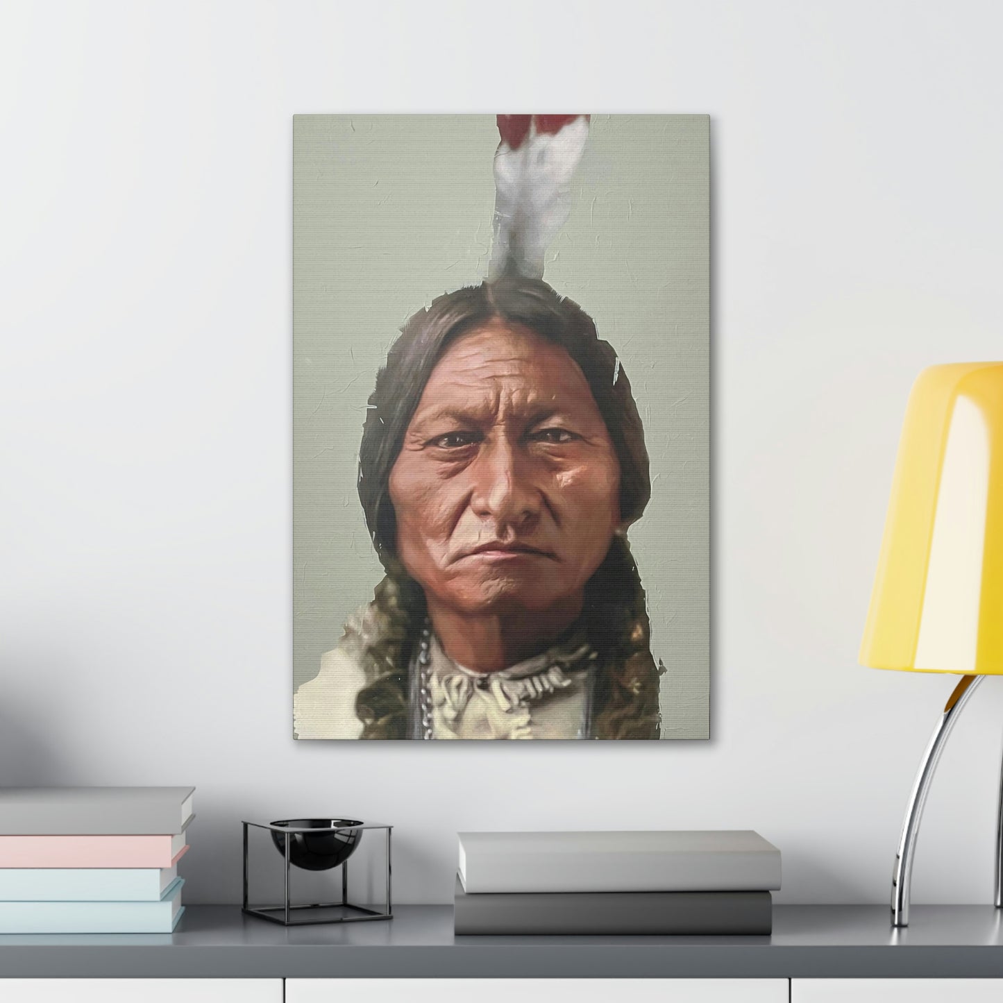 "Sitting Bull" Stretched Canvas