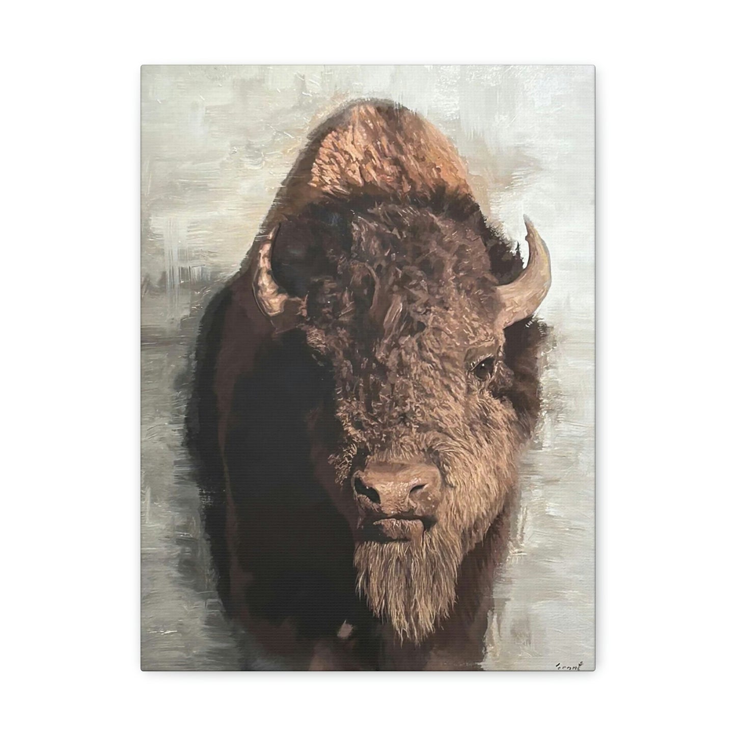 "Prairie King" Stretched Canvas