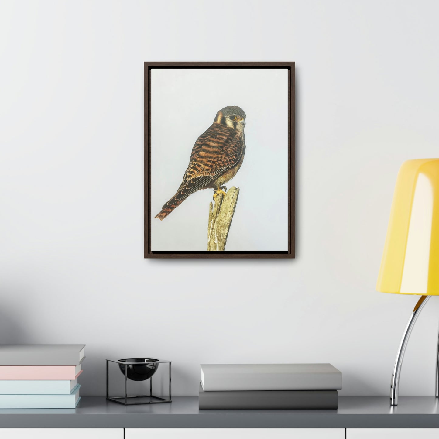 "Kestrel" Framed Canvas