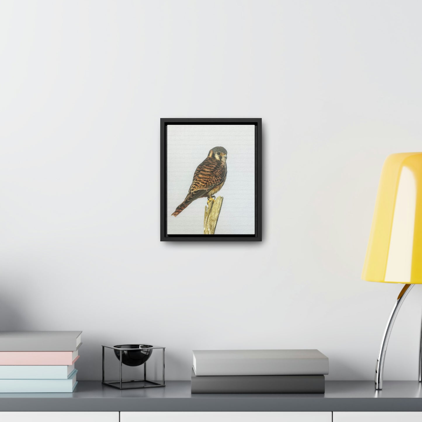 "Kestrel" Framed Canvas