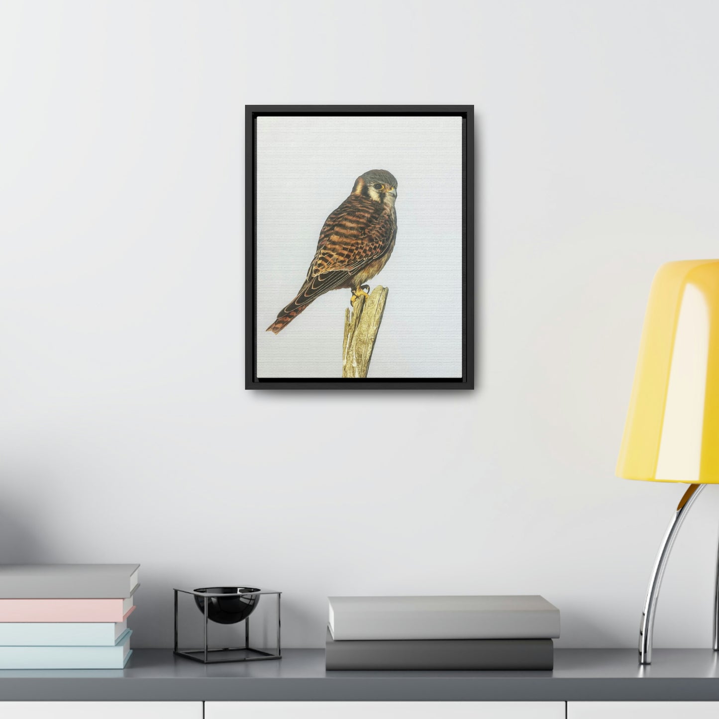 "Kestrel" Framed Canvas