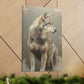 "The Silent Watcher" Stretched Canvas