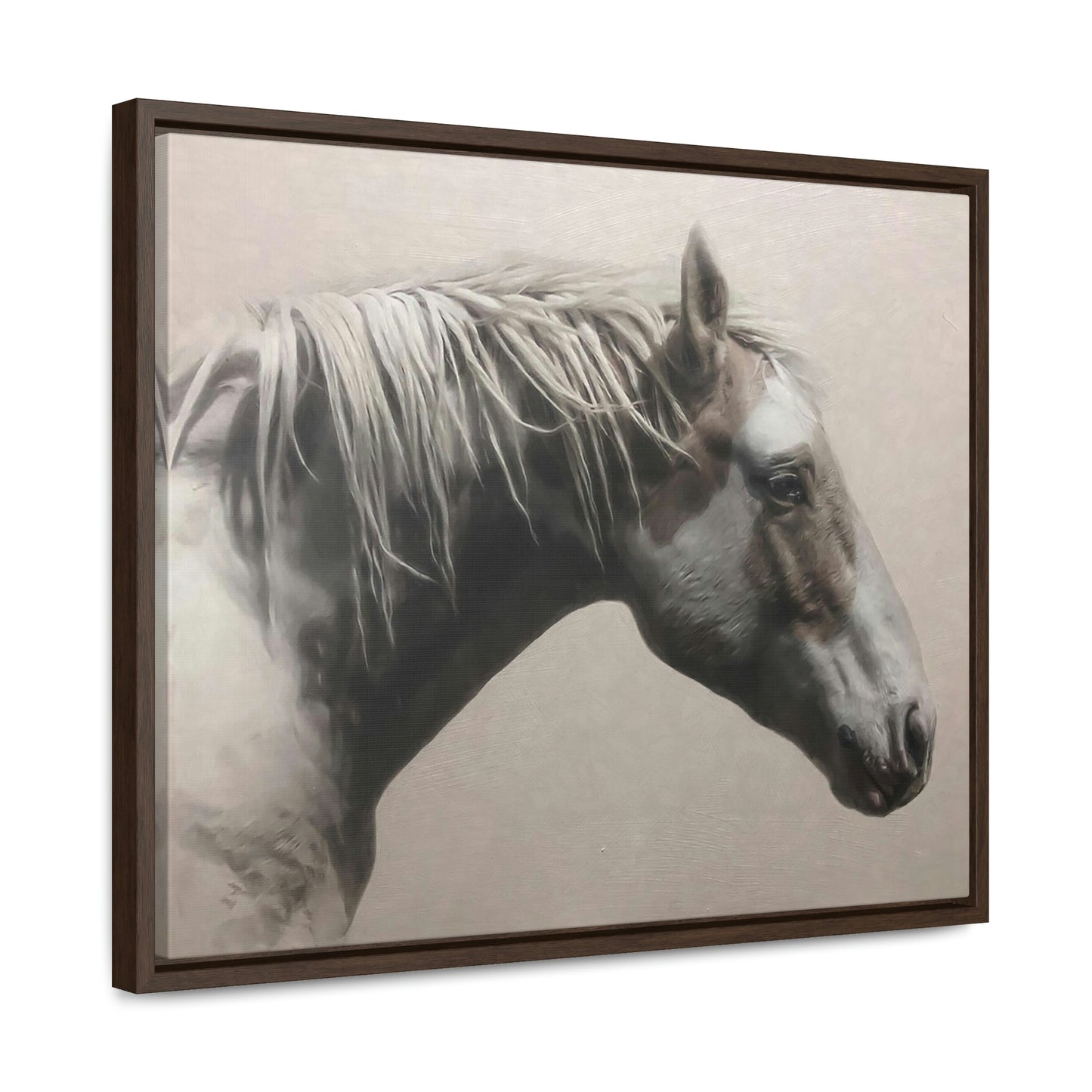 "Graceful Beauty" Framed Canvas