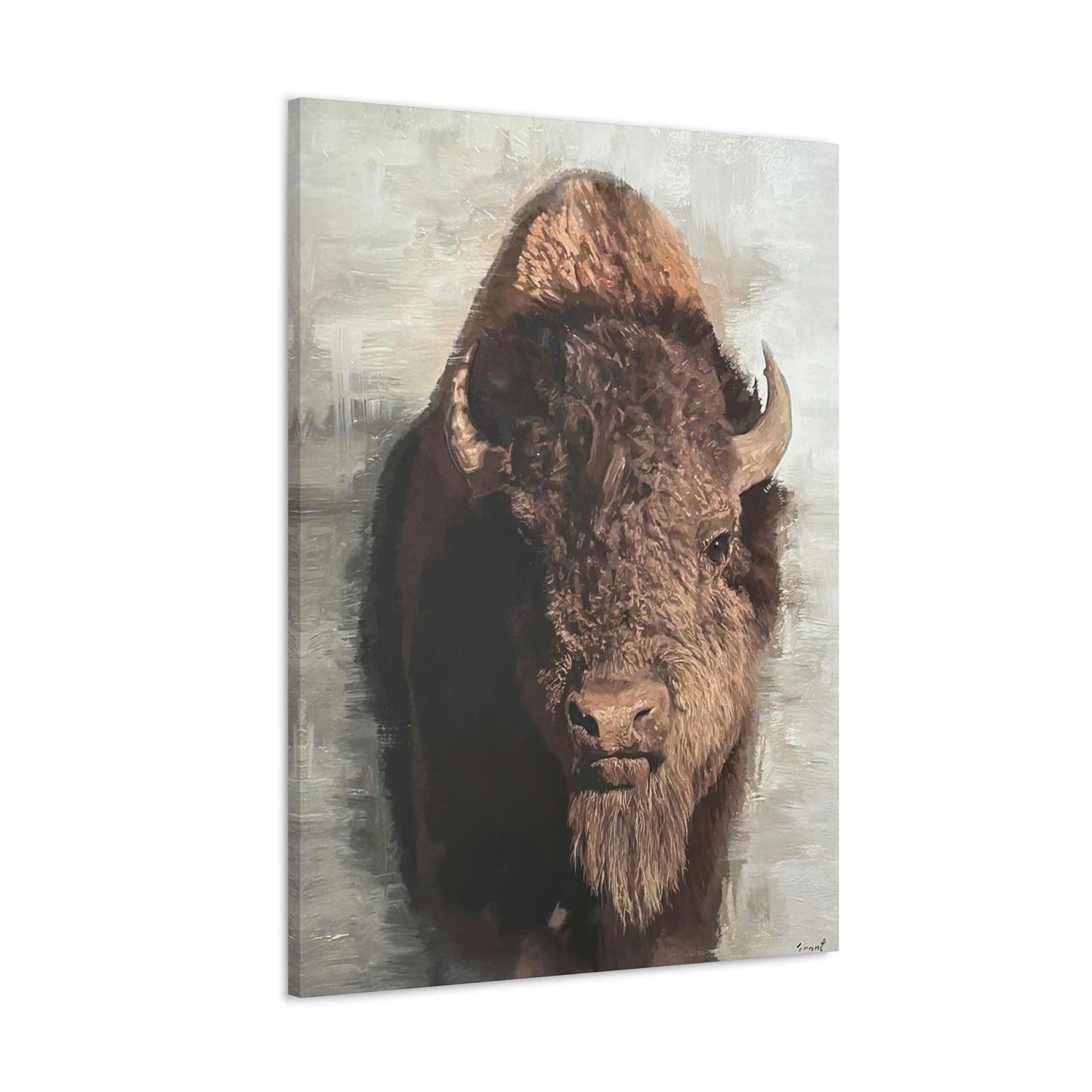 "Prairie King" Stretched Canvas