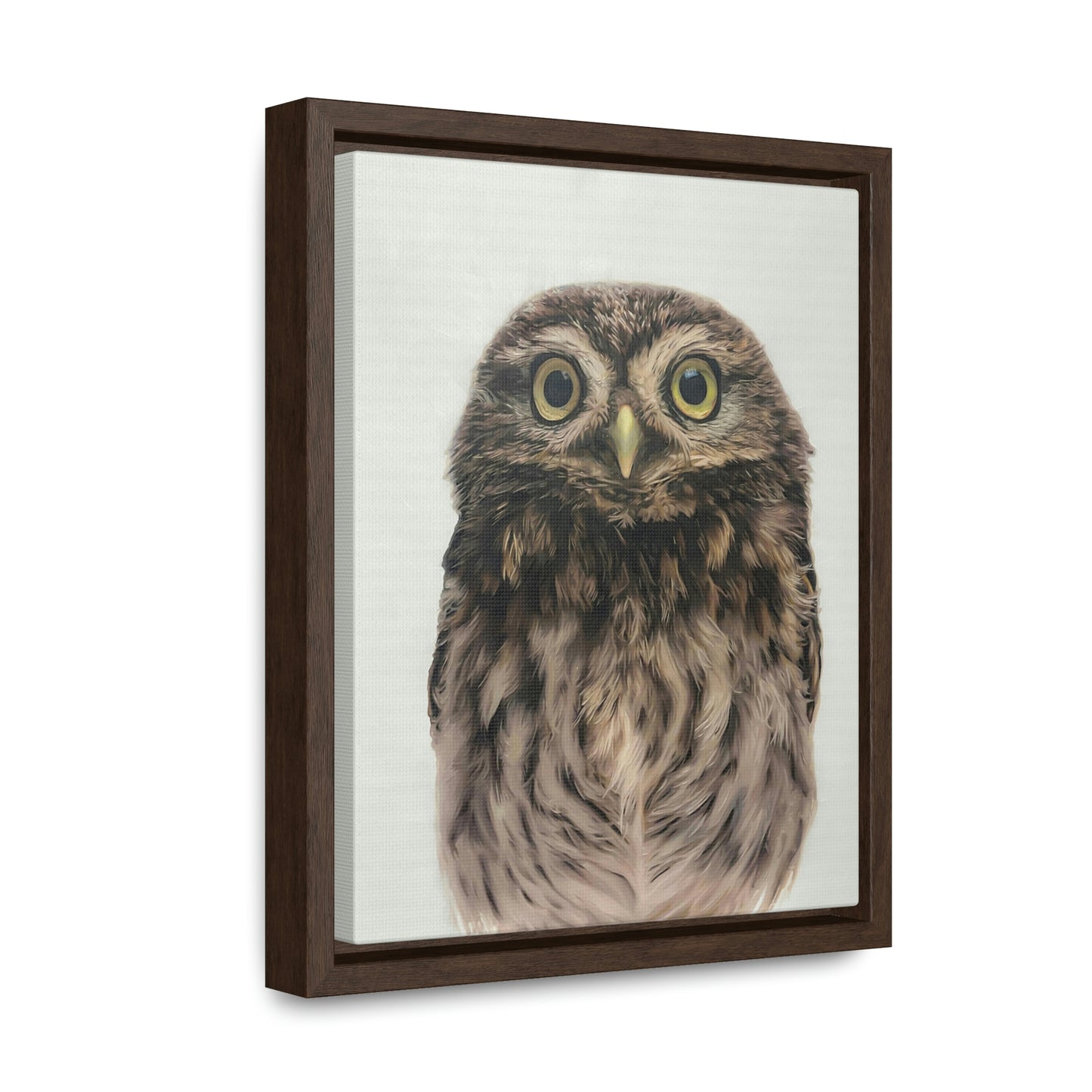 "Eyes of Wisdom" Framed Canvas