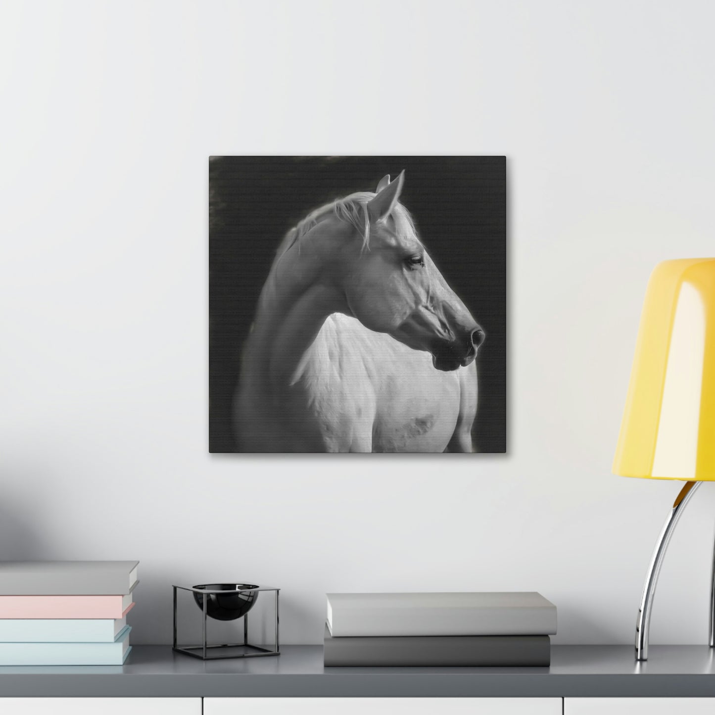 "The Mellow Mustang" Stretched Canvas