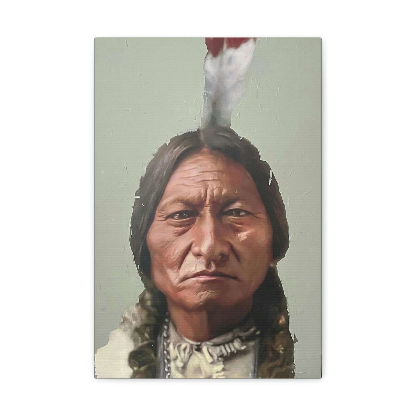 "Sitting Bull" Stretched Canvas