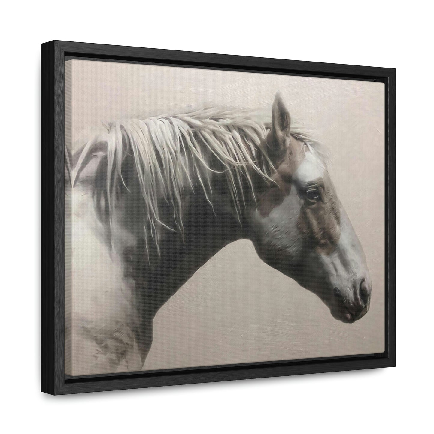 "Graceful Beauty" Framed Canvas