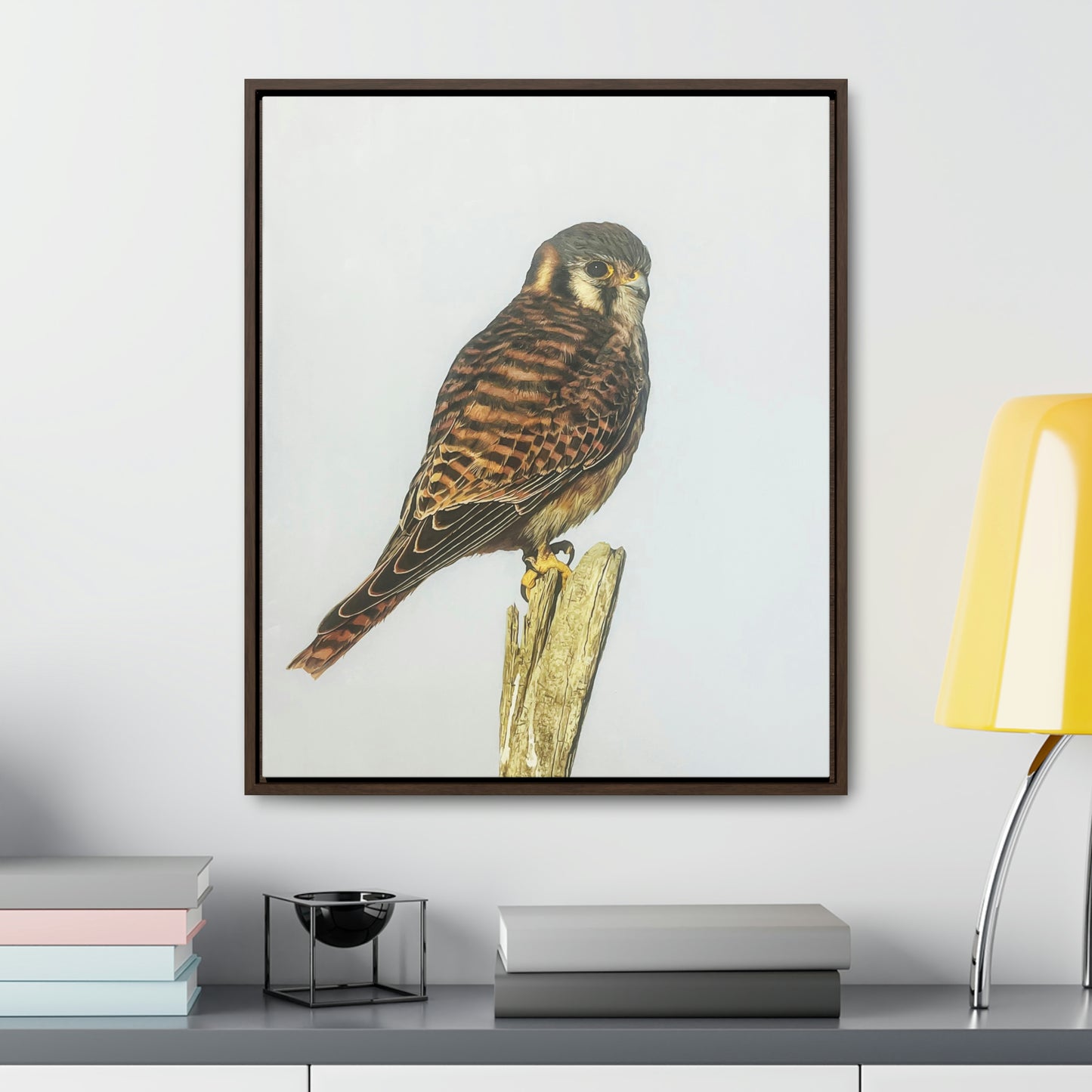 "Kestrel" Framed Canvas