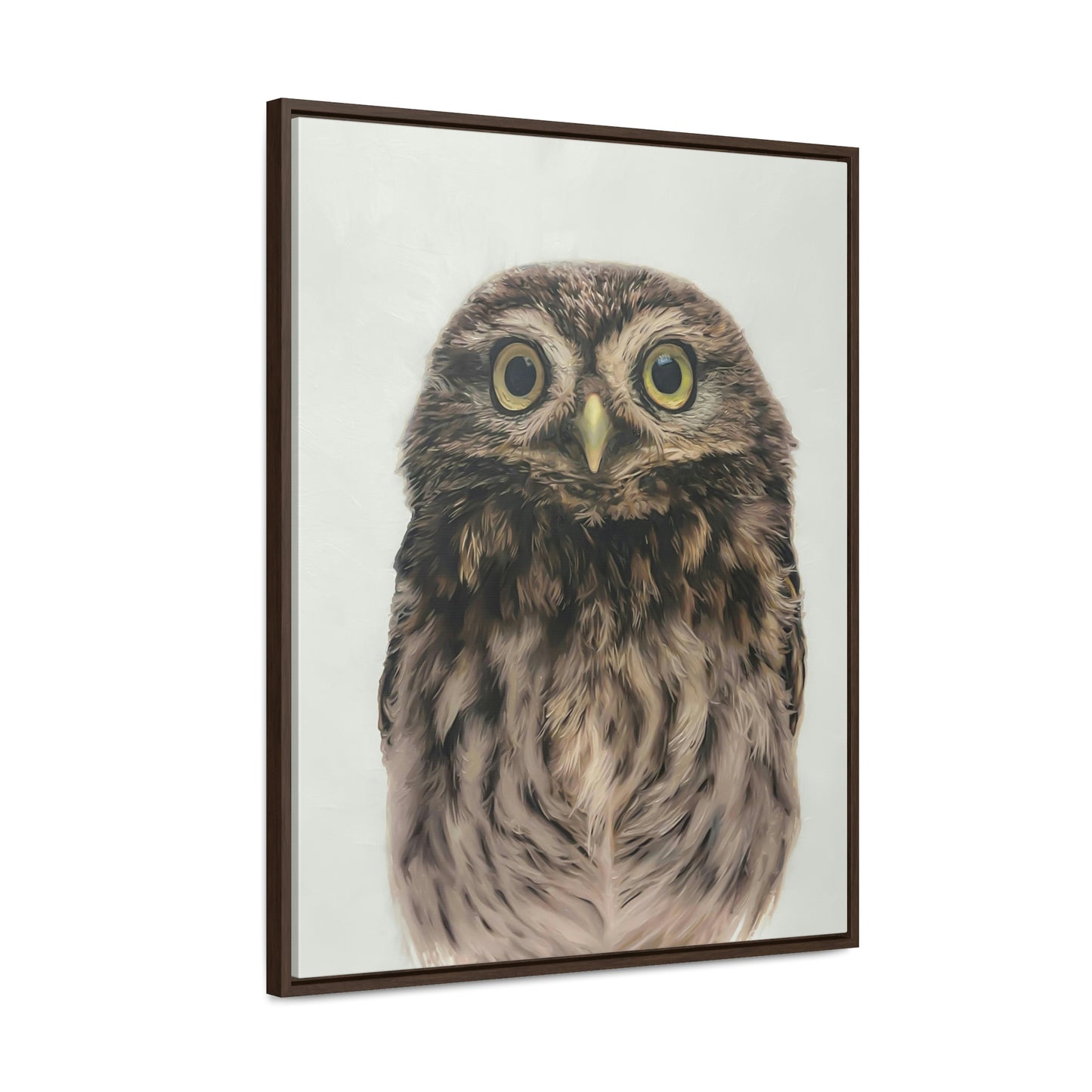 "Eyes of Wisdom" Framed Canvas