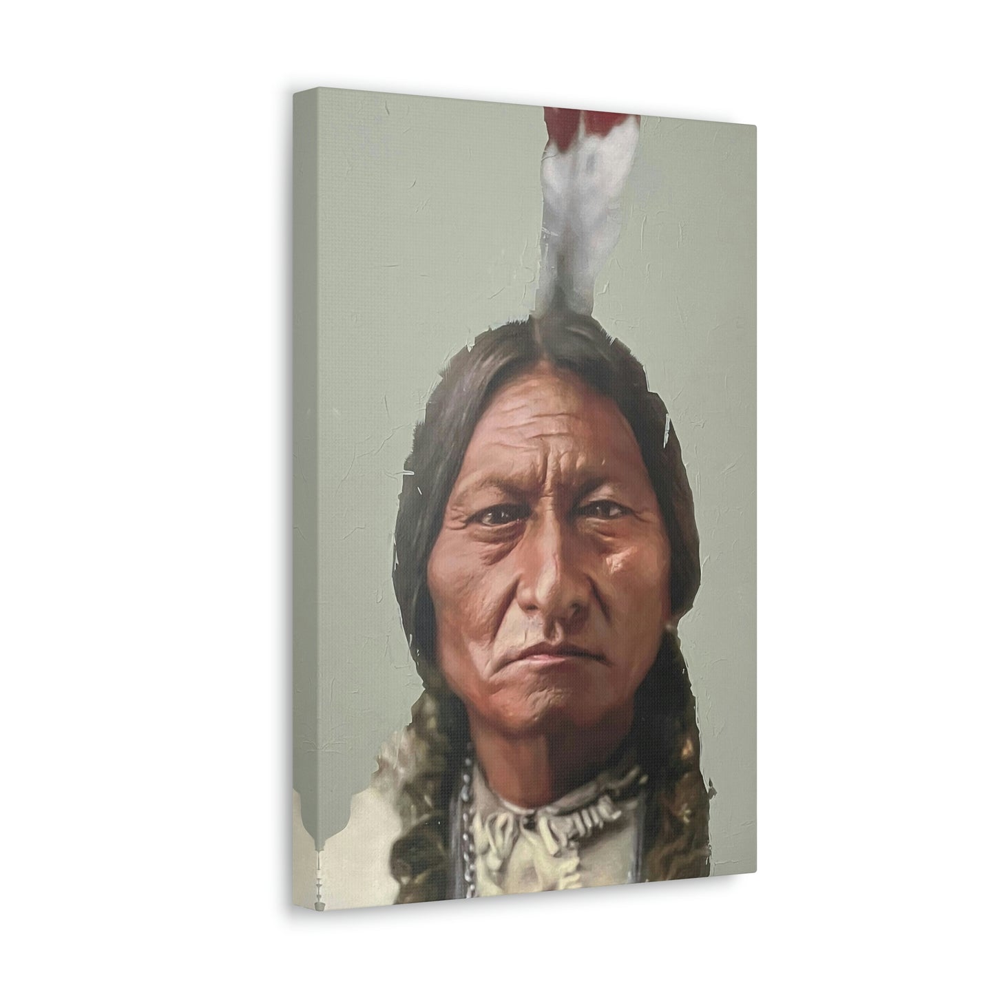 "Sitting Bull" Stretched Canvas